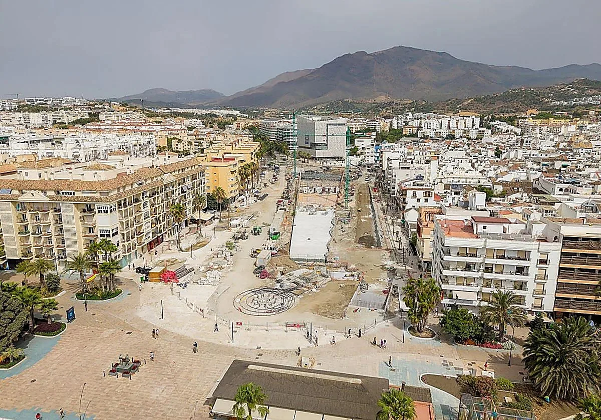 Estepona boulevard works near completion