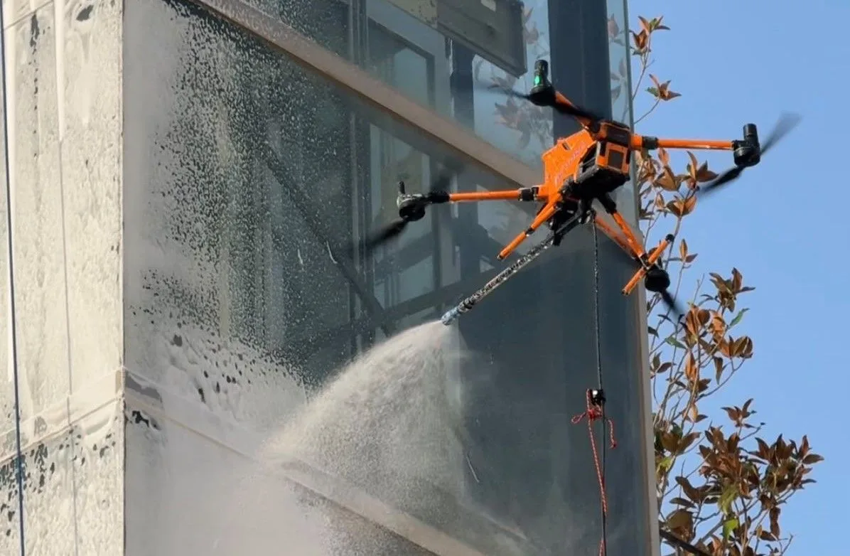Mijas tests drone cleaning for public buildings